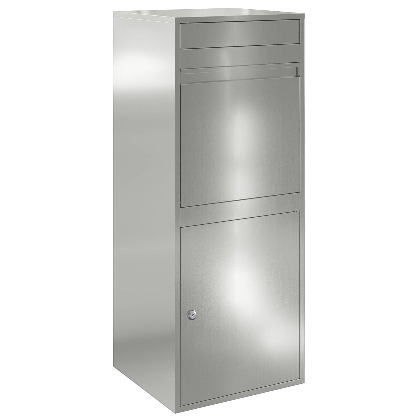 Cassetta per pacchi Argento 47,5 x 38 x 59 cm Acciaio zincato | homemem39