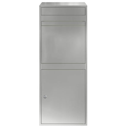 Cassetta per pacchi Argento 47,5 x 38 x 59 cm Acciaio zincato | homemem39