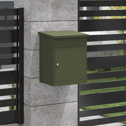 Cassetta per pacchi Oliver verde 47.5 x 38 x 59 cm Acciaio | homemem39