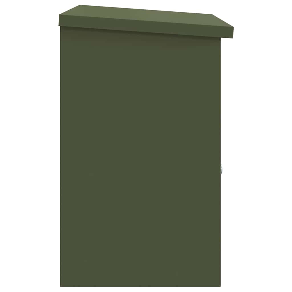 Cassetta per pacchi Oliver verde 47.5 x 38 x 59 cm Acciaio | homemem39