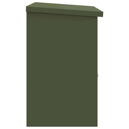 Cassetta per pacchi Oliver verde 47.5 x 38 x 59 cm Acciaio | homemem39