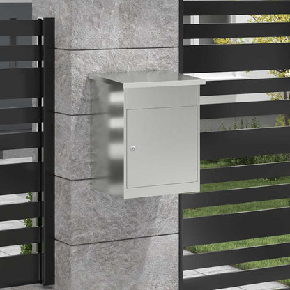 Cassetta per pacchi Nero 47.5 x 38 x 59 cm Acciaio zincato | homemem39