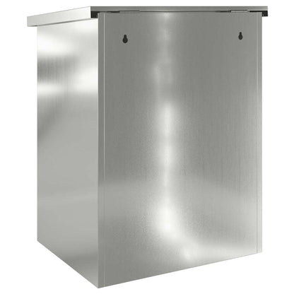 Cassetta per pacchi Nero 47.5 x 38 x 59 cm Acciaio zincato | homemem39