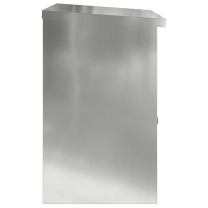 Cassetta per pacchi Nero 47.5 x 38 x 59 cm Acciaio zincato | homemem39
