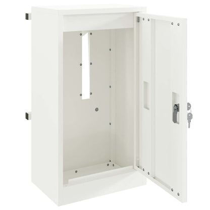cassetta postalepastkastei Bianco 30 x 20 x 55 cm Acciaio | homemem39