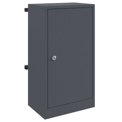 cassetta postalepastkastei Antracite 30 x 20 x 55 cm Acciaio | homemem39