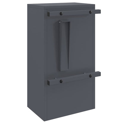 cassetta postalepastkastei Antracite 30 x 20 x 55 cm Acciaio | homemem39