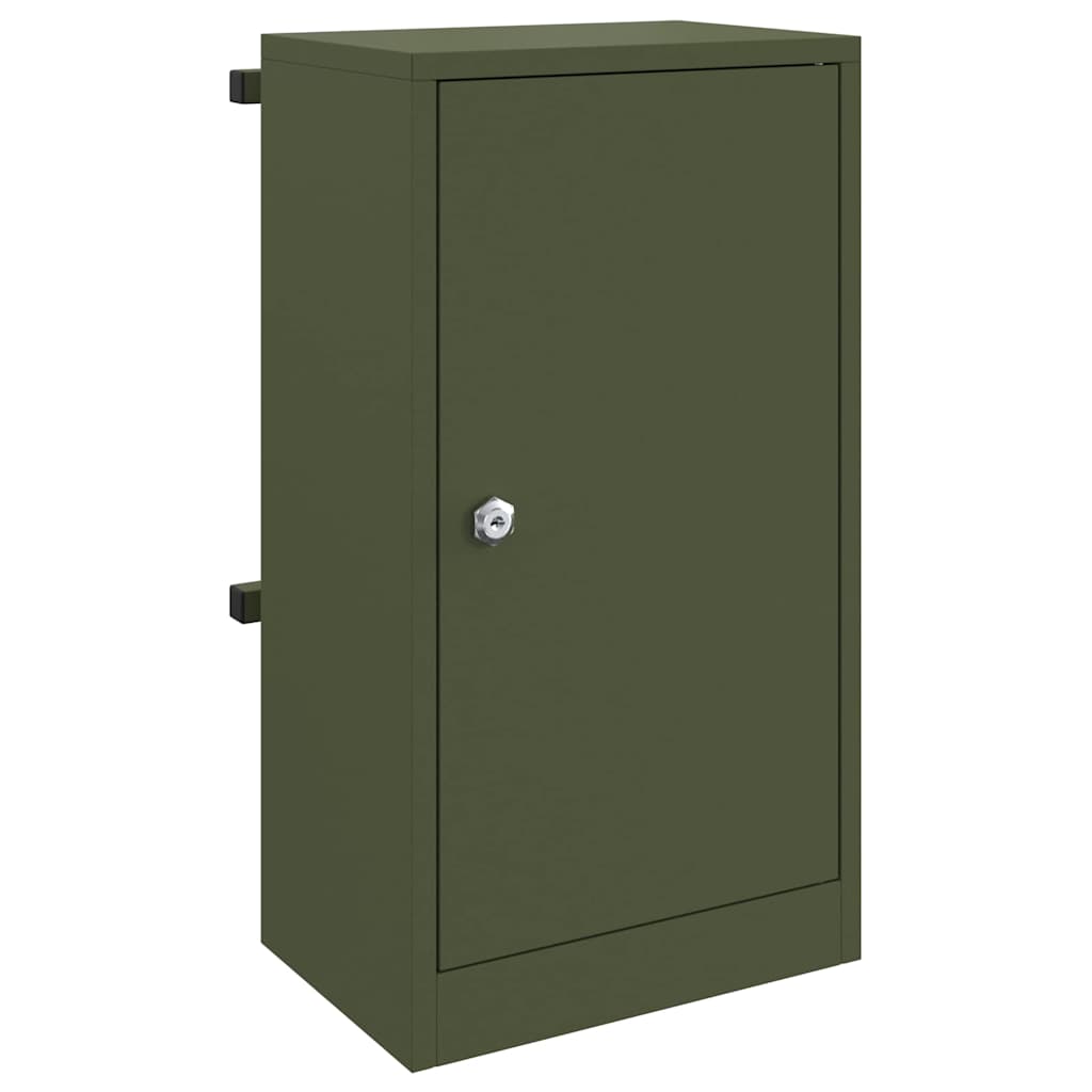 cassetta postalepastkastei Oliver verde 30 x 20 x 55 cm Acciaio | homemem39