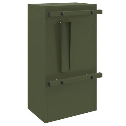 cassetta postalepastkastei Oliver verde 30 x 20 x 55 cm Acciaio | homemem39