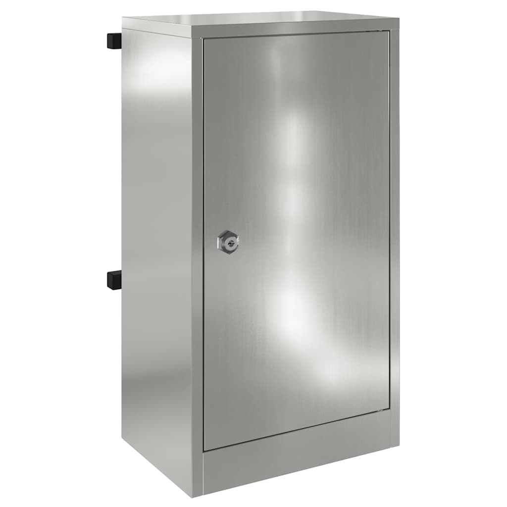 cassetta postalepastkastei Nero 30 x 20 x 55 cm Acciaio zincato