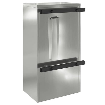 cassetta postalepastkastei Nero 30 x 20 x 55 cm Acciaio zincato | homemem39