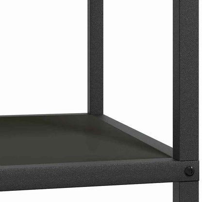 Mensola per il deposito in cucina con lo scaffale Nero Acciaio