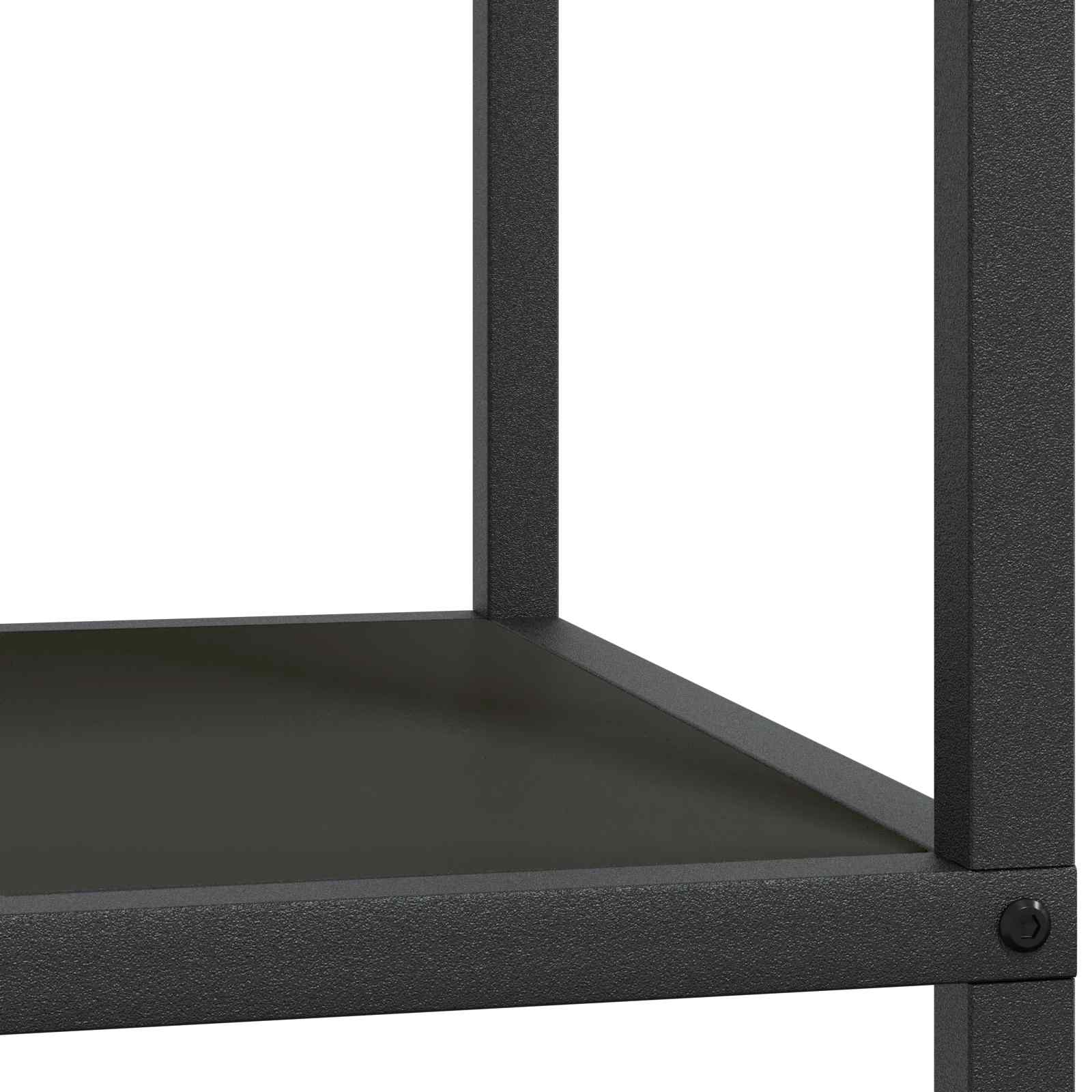 Stoccaggio in cucina HATTEM Nero 90 x 50 x 92 cm Acciaio | homemem39