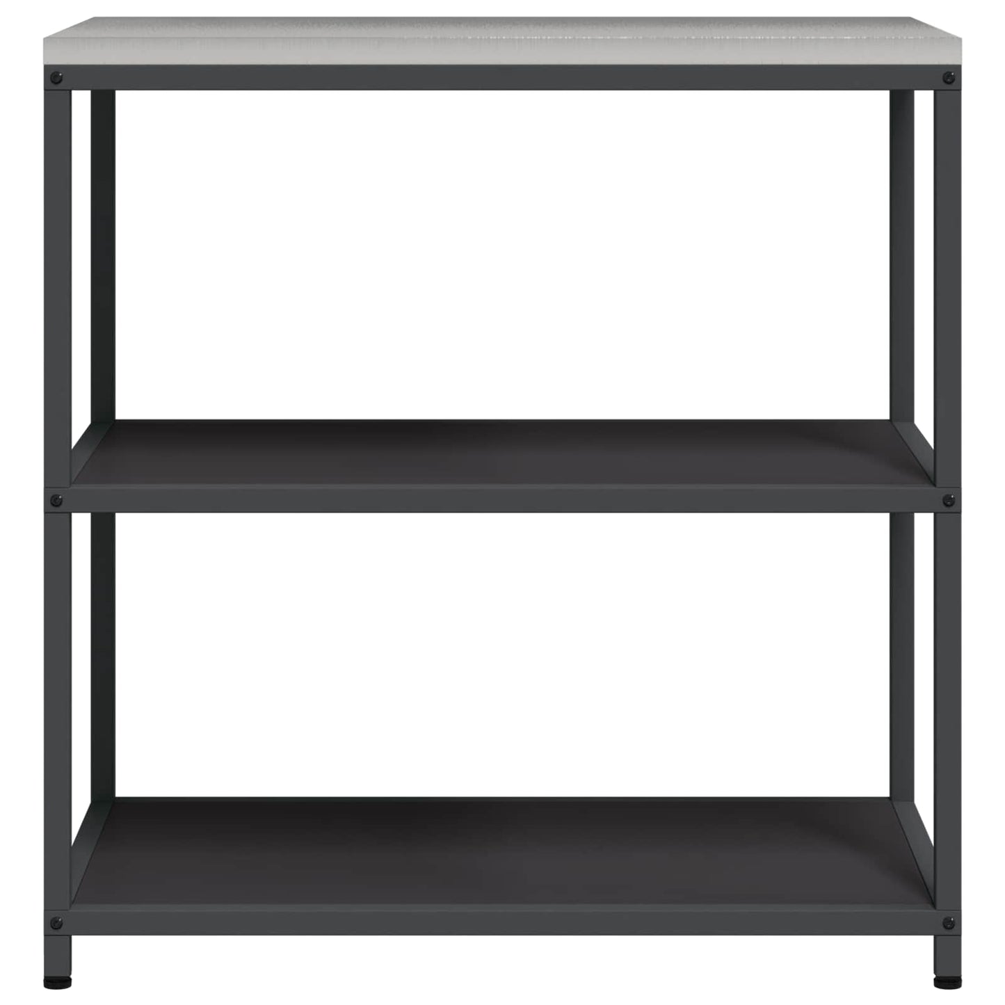 Stoccaggio in cucina HATTEM Nero 90 x 50 x 92 cm Acciaio | homemem39