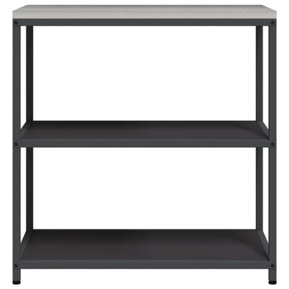 Stoccaggio in cucina HATTEM Nero 90 x 50 x 92 cm Acciaio | homemem39