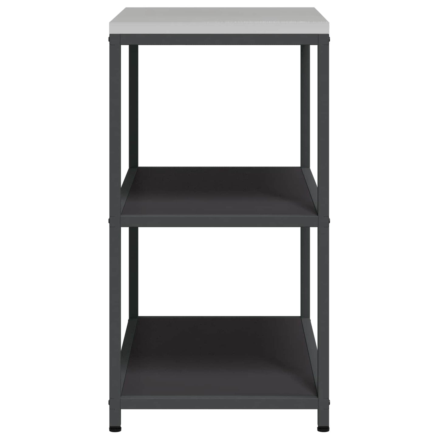 Stoccaggio in cucina HATTEM Nero 90 x 50 x 92 cm Acciaio | homemem39