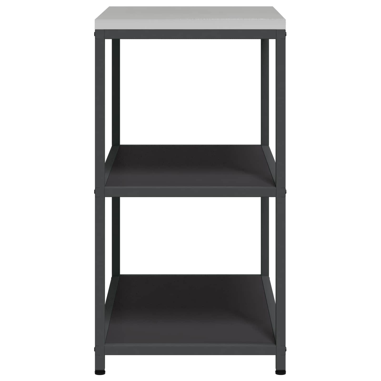 Stoccaggio in cucina HATTEM Nero 90 x 50 x 92 cm Acciaio | homemem39