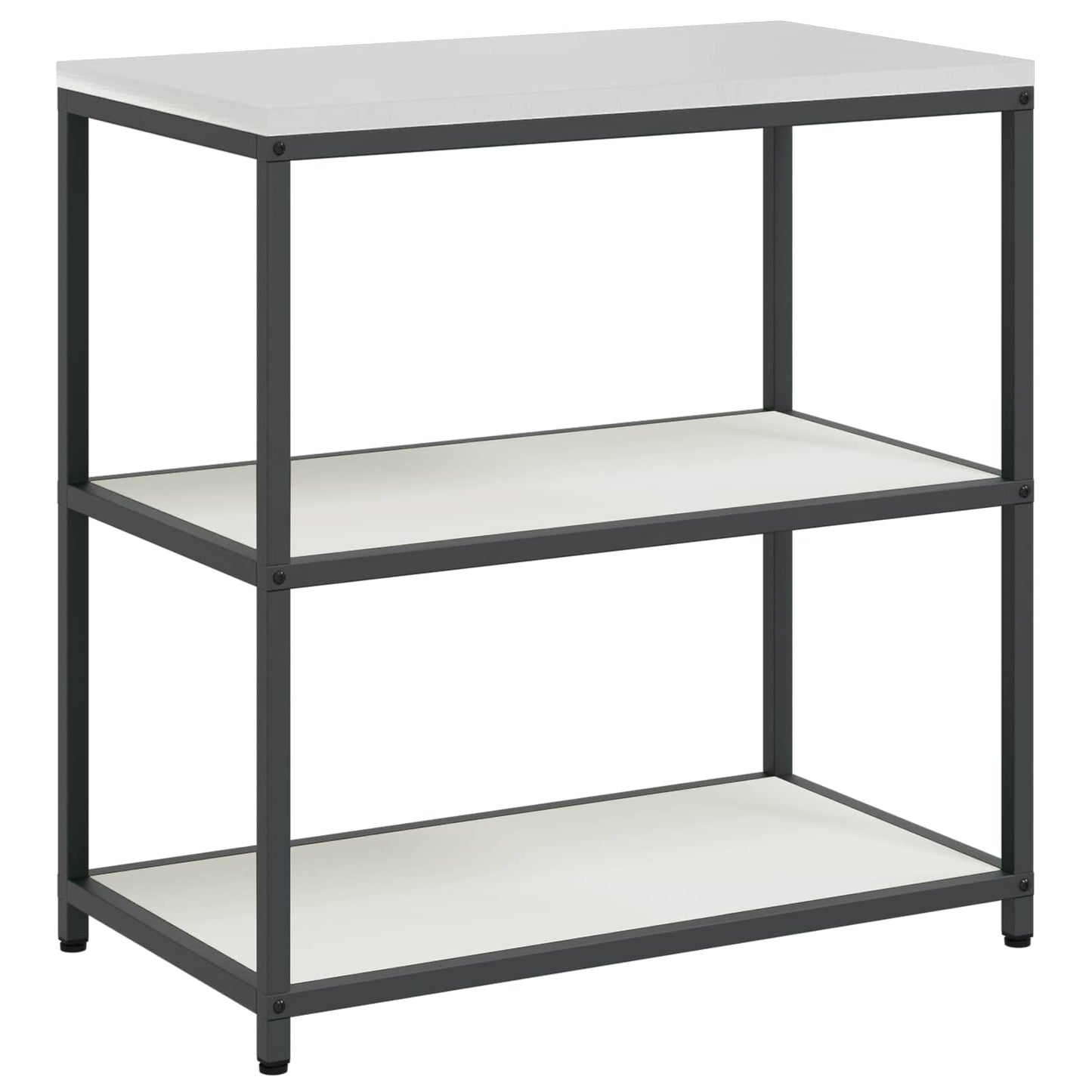 Stoccaggio in cucina HATTEM Bianco 90 x 50 x 92 cm Acciaio | homemem39