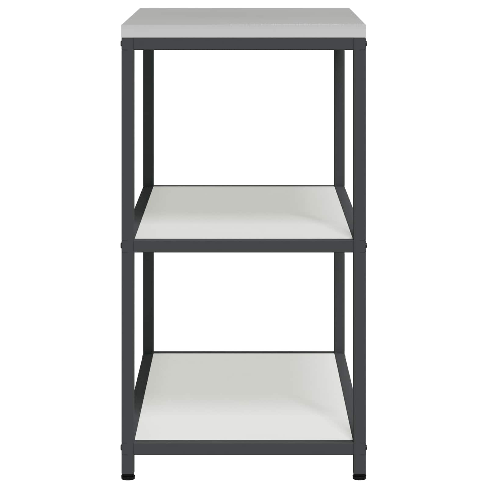 Stoccaggio in cucina HATTEM Bianco 90 x 50 x 92 cm Acciaio | homemem39