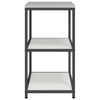 Stoccaggio in cucina HATTEM Bianco 90 x 50 x 92 cm Acciaio | homemem39