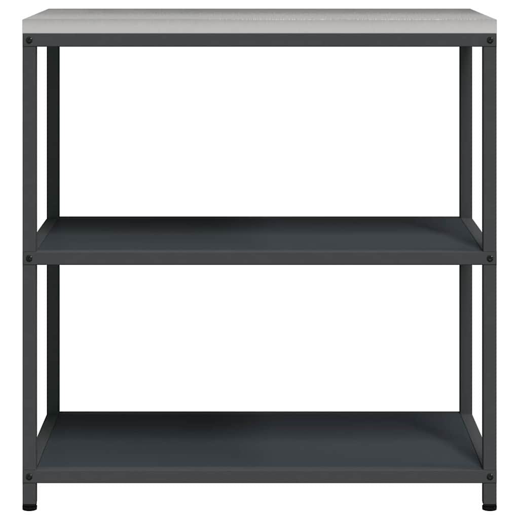 Stoccaggio in cucina HATTEM Antracite 90 x 50 x 92 cm Acciaio | homemem39