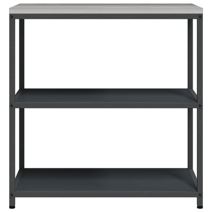 Stoccaggio in cucina HATTEM Antracite 90 x 50 x 92 cm Acciaio | homemem39