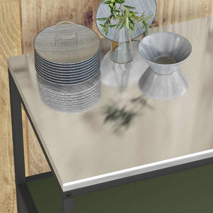 Stoccaggio in cucina HATTEM Verde Oliva 90 x 50 x 92 cm Acciaio | homemem39