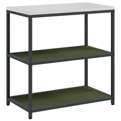 Stoccaggio in cucina HATTEM Verde Oliva 90 x 50 x 92 cm Acciaio | homemem39