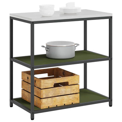 Stoccaggio in cucina HATTEM Verde Oliva 90 x 50 x 92 cm Acciaio | homemem39