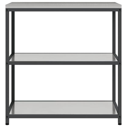Stoccaggio in cucina HATTEM Argento 90 x 50 x 92 cm Acciaio | homemem39