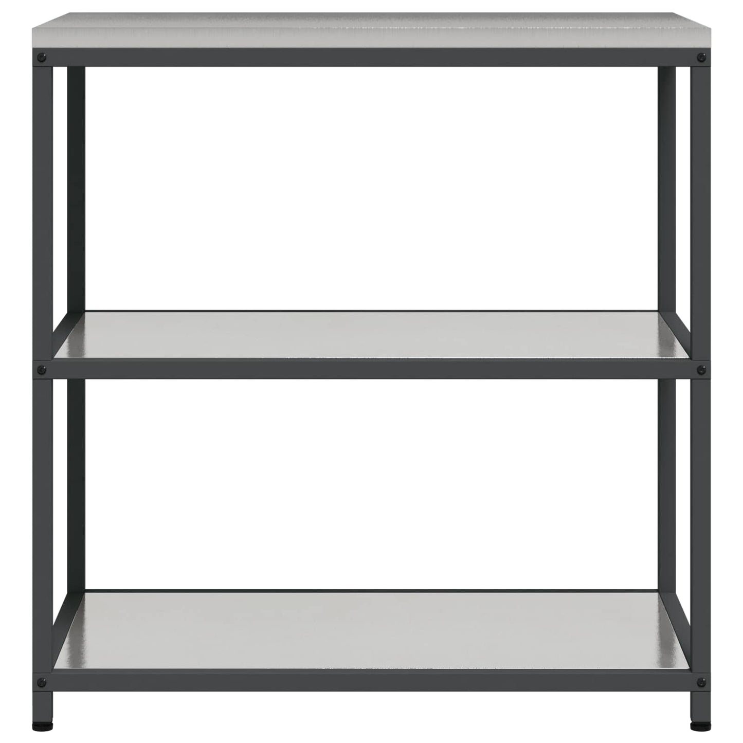 Stoccaggio in cucina HATTEM Argento 90 x 50 x 92 cm Acciaio | homemem39
