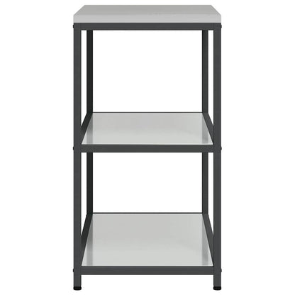 Stoccaggio in cucina HATTEM Argento 90 x 50 x 92 cm Acciaio | homemem39