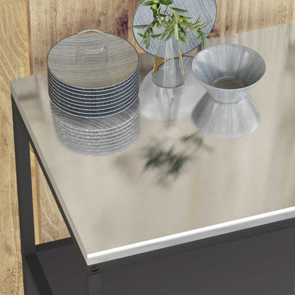 Stoccaggio in cucina HATTEM Nero 60 x 50 x 92 cm Acciaio | homemem39