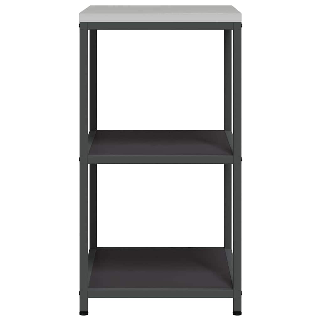 Stoccaggio in cucina HATTEM Nero 60 x 50 x 92 cm Acciaio | homemem39