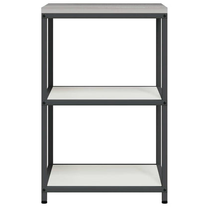 Stoccaggio in cucina HATTEM Bianco 60 x 50 x 92 cm Acciaio | homemem39