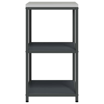 Stoccaggio in cucina HATTEM Antracite 60 x 50 x 92 cm Acciaio | homemem39