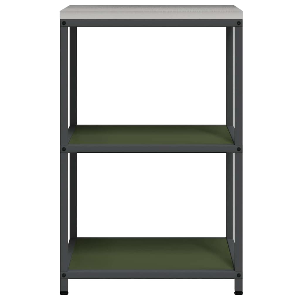 Stoccaggio in cucina HATTEM Verde Oliva 60 x 50 x 92 cm Acciaio | homemem39
