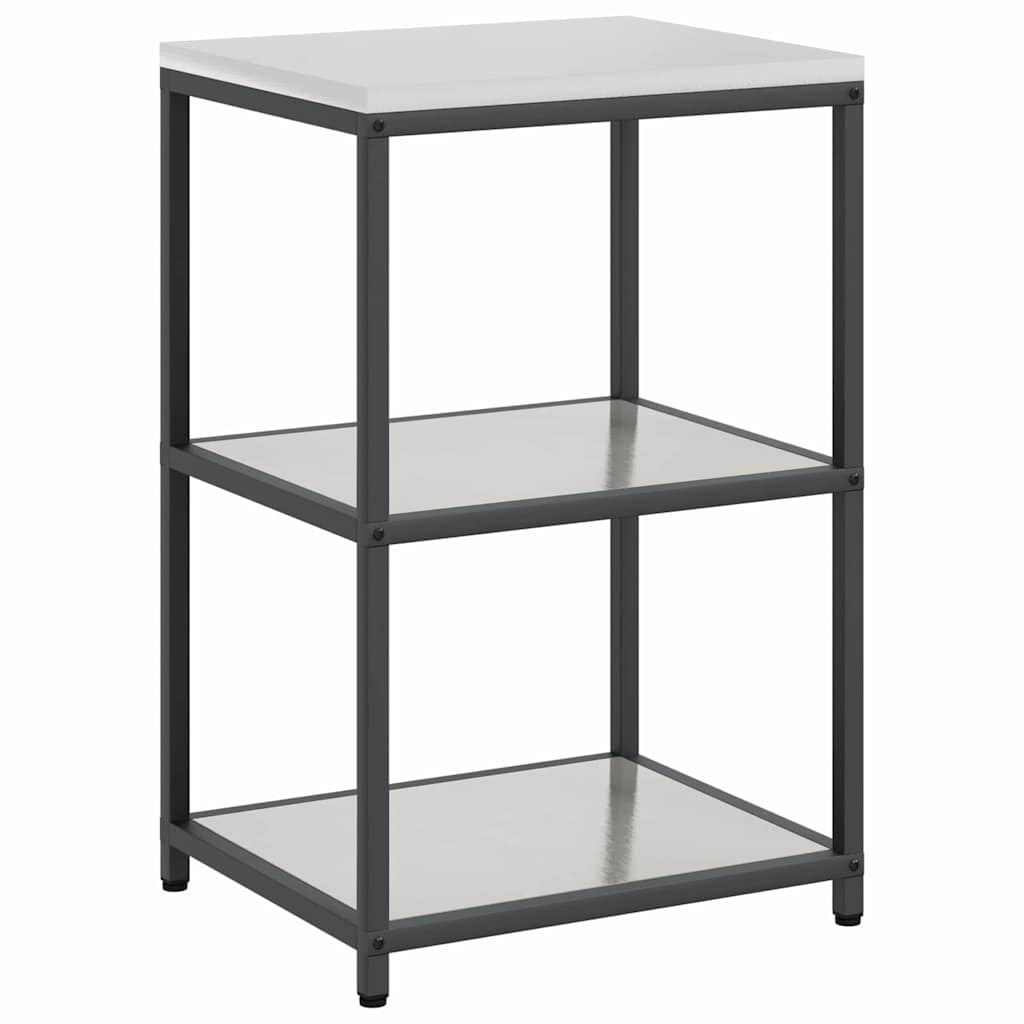 Stoccaggio in cucina HATTEM Argento 60 x 50 x 92 cm Acciaio | homemem39