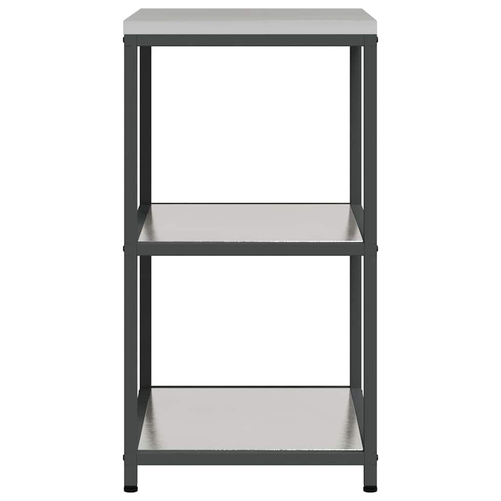 Stoccaggio in cucina HATTEM Argento 60 x 50 x 92 cm Acciaio | homemem39