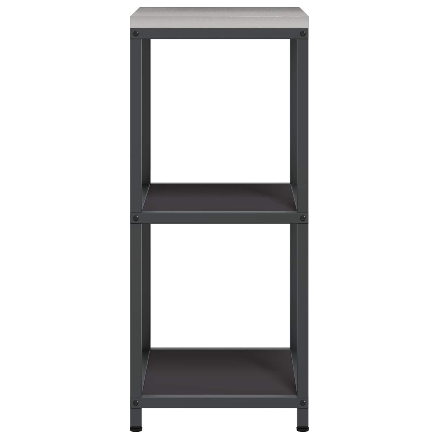 Stoccaggio in cucina HATTEM Nero 40 x 50 x 92 cm Acciaio | homemem39