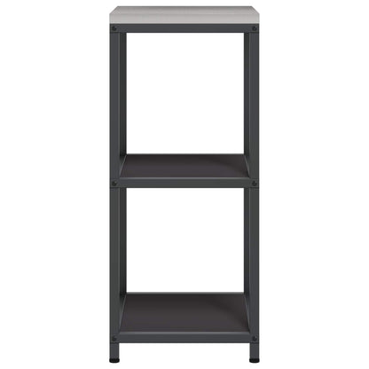 Stoccaggio in cucina HATTEM Nero 40 x 50 x 92 cm Acciaio | homemem39