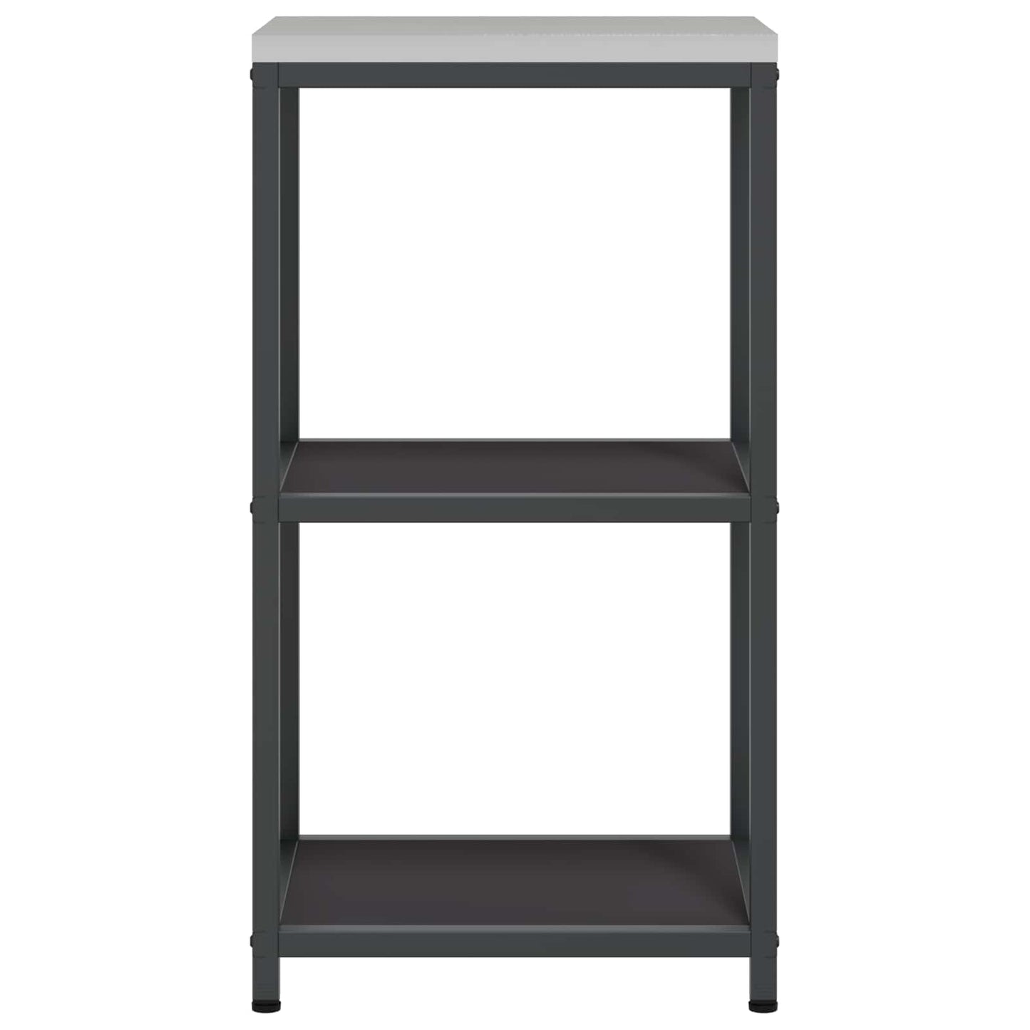 Stoccaggio in cucina HATTEM Nero 40 x 50 x 92 cm Acciaio | homemem39