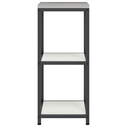 Stoccaggio in cucina HATTEM Bianco 40 x 50 x 92 cm Acciaio | homemem39