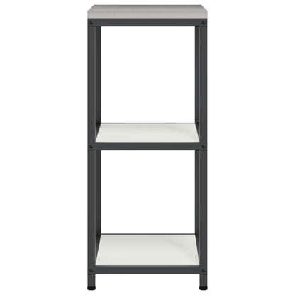 Stoccaggio in cucina HATTEM Bianco 40 x 50 x 92 cm Acciaio | homemem39