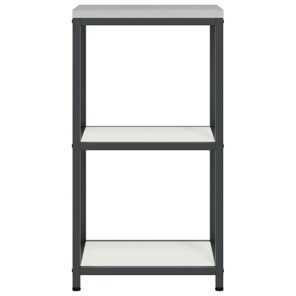 Stoccaggio in cucina HATTEM Bianco 40 x 50 x 92 cm Acciaio | homemem39