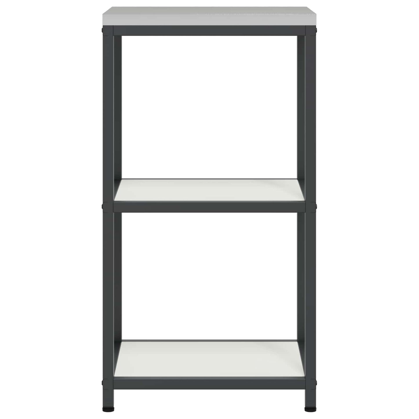 Stoccaggio in cucina HATTEM Bianco 40 x 50 x 92 cm Acciaio | homemem39