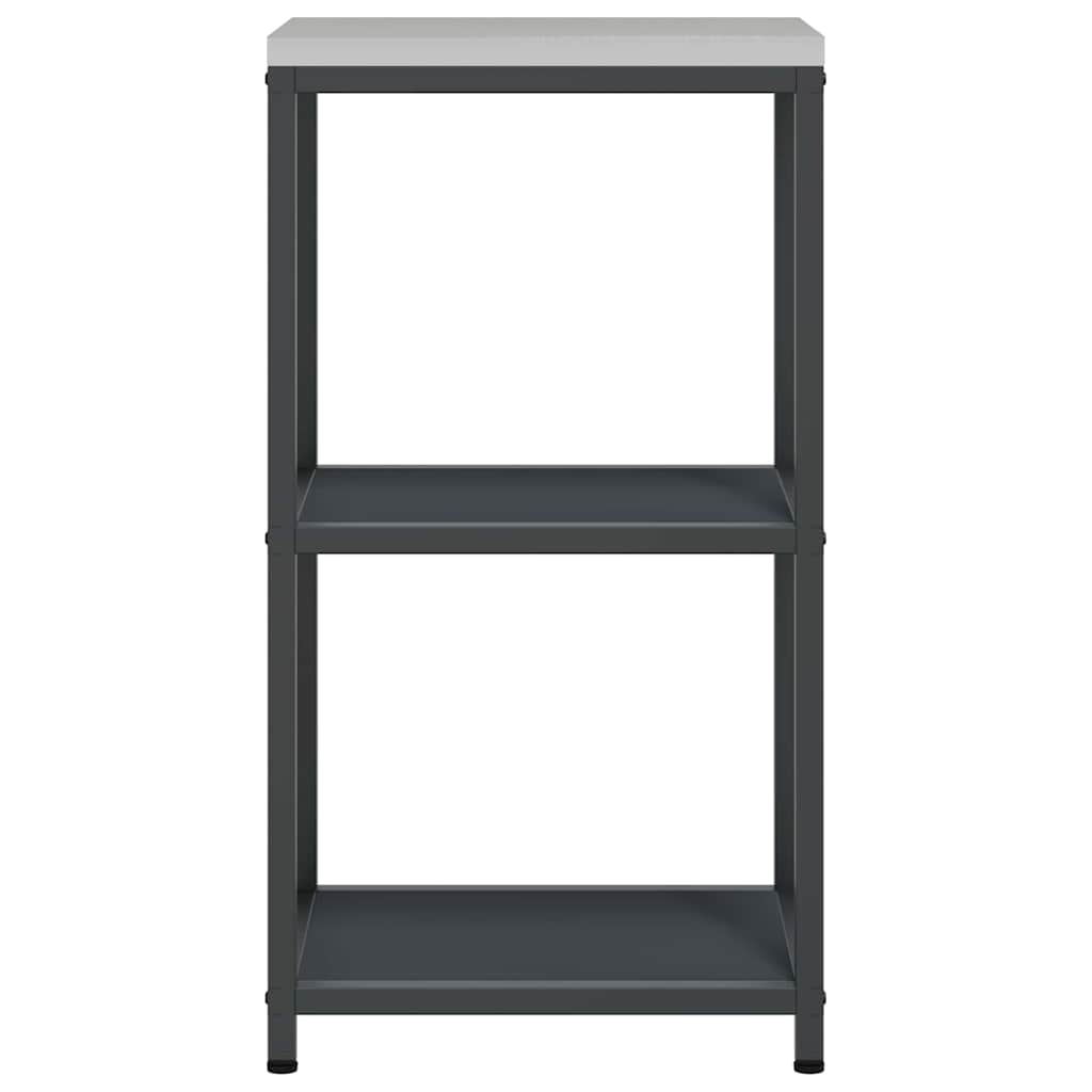 Stoccaggio in cucina HATTEM Antracite 40 x 50 x 92 cm Acciaio | homemem39