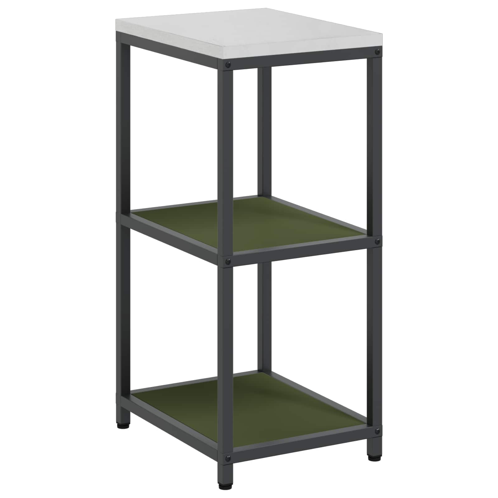 Stoccaggio in cucina HATTEM Verde Oliva 40 x 50 x 92 cm Acciaio | homemem39