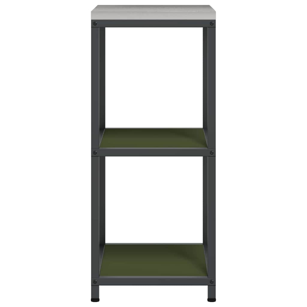 Stoccaggio in cucina HATTEM Verde Oliva 40 x 50 x 92 cm Acciaio | homemem39