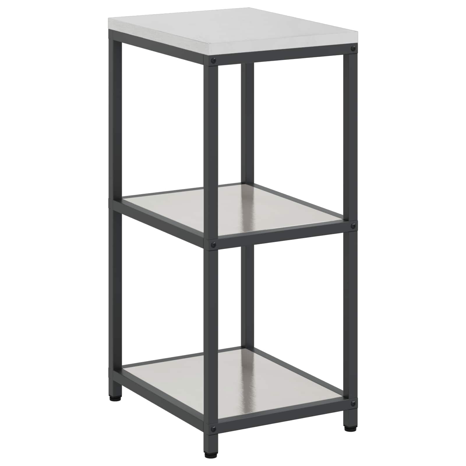 Stoccaggio in cucina HATTEM Argento 40 x 50 x 92 cm Acciaio | homemem39